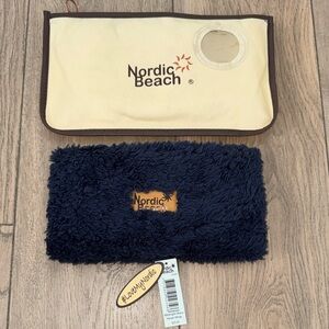NWT Nordic Beach Midnight Navy Head Wrap
